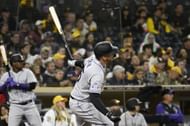 Colorado Rockies first baseman CJ Cron